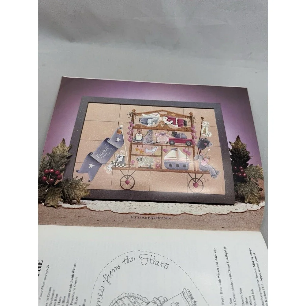 Finders Keepers Yuletide Edition Painting Book Janvrin White Christmas Santa